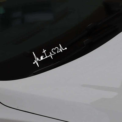 Praying Car Sticker - wnkrs