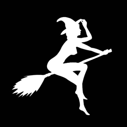 Sexy Witch Car Stickers - wnkrs