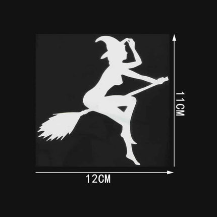 Sexy Witch Car Stickers - wnkrs