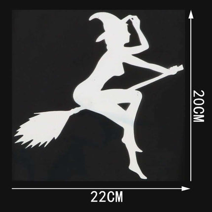 Sexy Witch Car Stickers - wnkrs