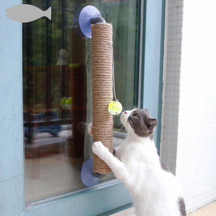 Deluxe Window-Mount Cat Scratcher - Wnkrs