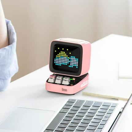 Pixel Art Bluetooth Speaker with LED Display and App Control