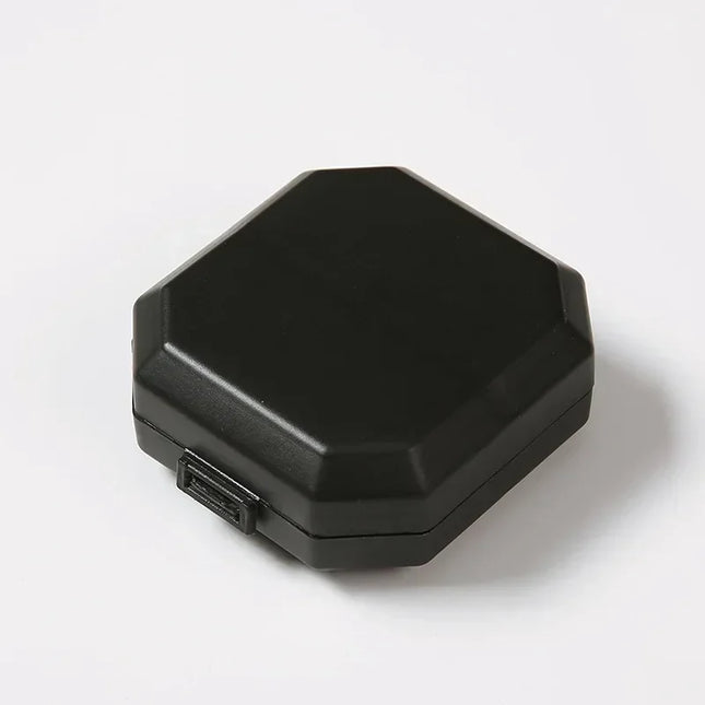 Mini pilulier portable – Organisateur de médicaments de voyage à 6 compartiments