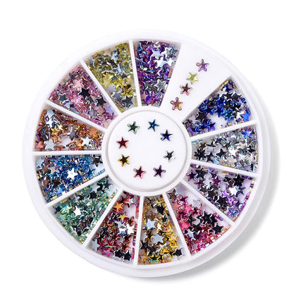 Strass pour nail art en forme d'étoile