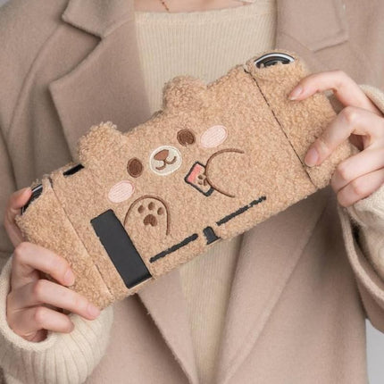 Cute Bear Plush Nintendo Switch Case - Wnkrs