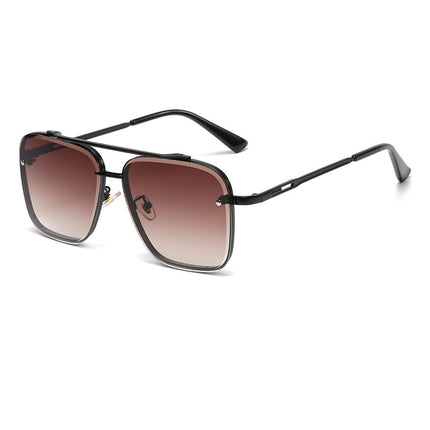 Luxury Gradient Pilot Sunglasses for Men