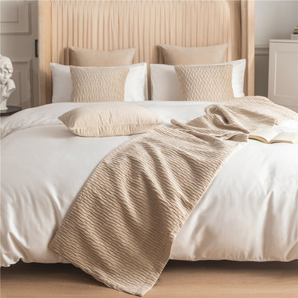 Cotton And Linen Household Bed Flag Bed Towel - Wnkrs