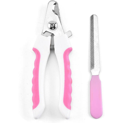 Coupe-ongles professionnel pour animaux de compagnie - Outil de toilettage ergonomique en acier inoxydable pour chiens et chats