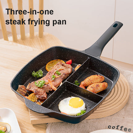 Medical Stone Non-stick Three-in-one Multi-function Omelette Pan - Wnkrs