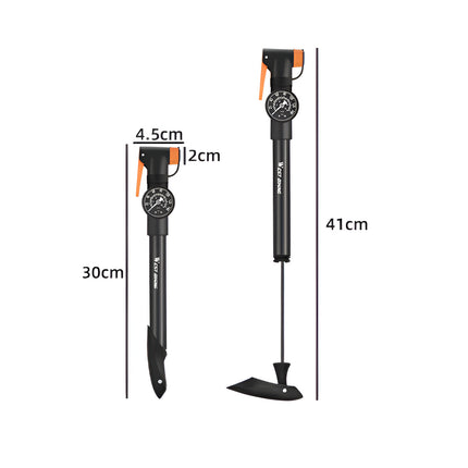 Portable Bicycle Pump for All Bike Types