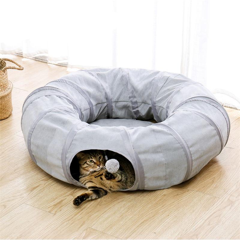 Collapsible Cat Tunnel in Tube and Round Options