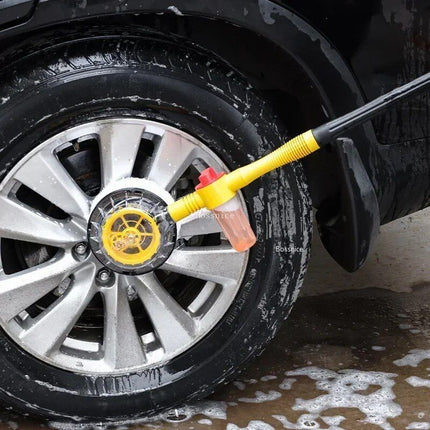 360° Rotary Car Wash Brush Kit with High-Pressure Washer - Wnkrs