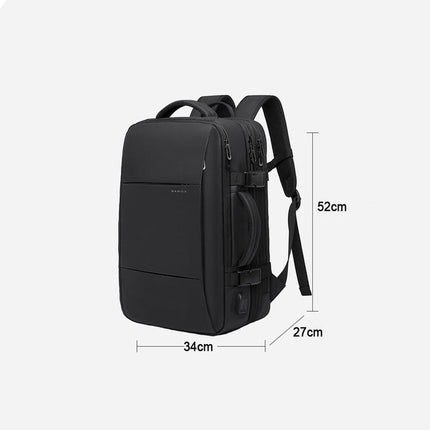 Expandable USB Travel Backpack for Men