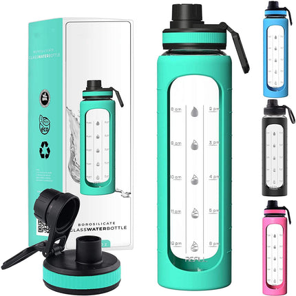 Portable Sports Water Bottle With Large Capacity Kitchen Gadgets - Wnkrs