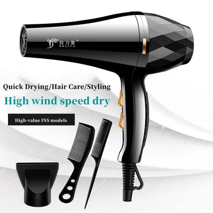 Professional 6-Piece Hair Dryer Set - High Power, Constant Temperature, Dual Wind Modes - Wnkrs