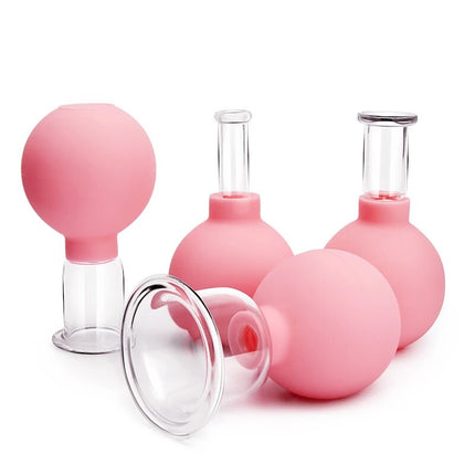 Kit de massage par ventouses pour le visage pour le lifting de la peau et l'anti-cellulite