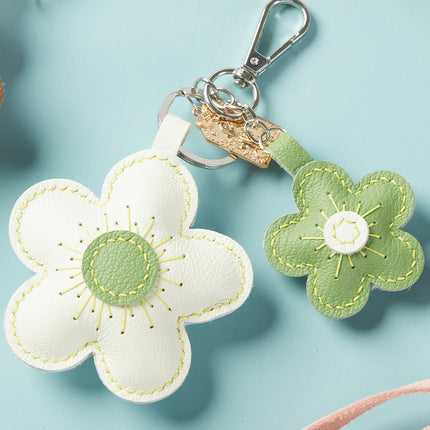 Two-color Flower Pendant Keychain Handmade DIY Material Package - Wnkrs