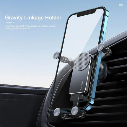 Universal Gravity Car Phone Mount - Secure & Versatile Mobile Holder - Wnkrs