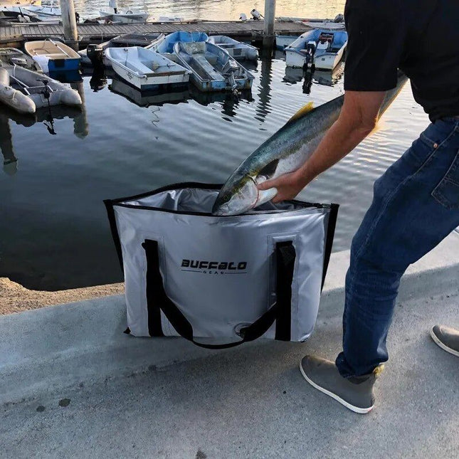 Insulated 27.5QT Waterproof Fish Bag Cooler - Wnkrs