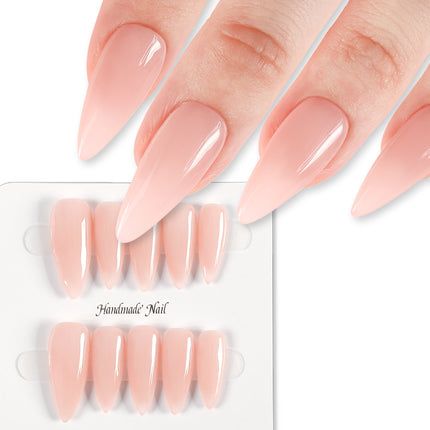 Faux ongles à coller rose nude