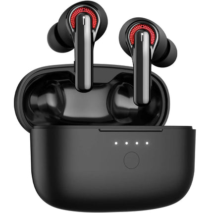 FlyBuds C1 True Wireless Earbuds Bluetooth 5.2, 4 Mics, 50H Playtime, Clear Calls