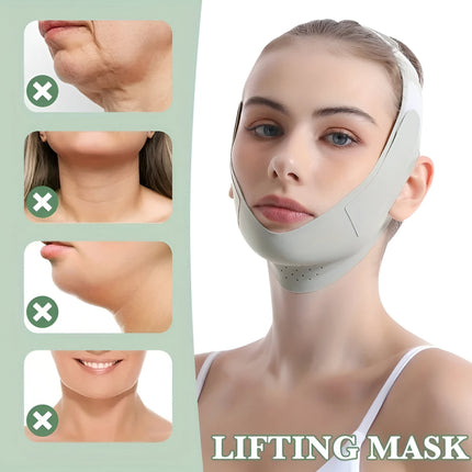 Vendaje reductor facial reutilizable V-Line