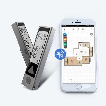 Télémètre laser Bluetooth compact avec capacités de mesure avancées