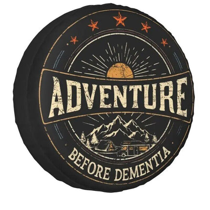 Universal Adventure-Themed Tire Cover for SUV, Truck & Camper - Wnkrs