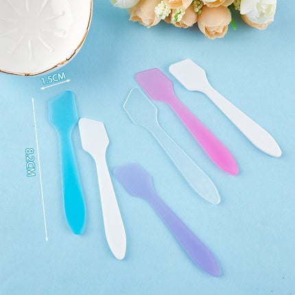 Lot de 10 mini spatules cosmétiques pour crèmes pour le visage et masques de maquillage