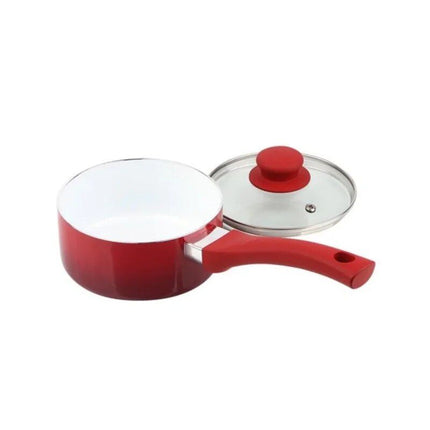 12-Piece Red Ombre Ceramic Nonstick Cookware Set - Wnkrs