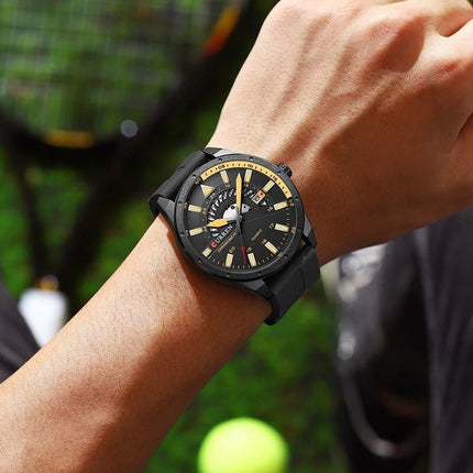 Luxury Waterproof Sport Watch with Silicone Band - Wnkrs