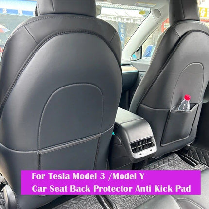 Luxury Microfiber Leather Car Seat Back Protector Pads - Wnkrs