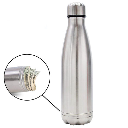 Stainless Steel Bottle Hidden Jar Outdoor Portable Storage - Wnkrs