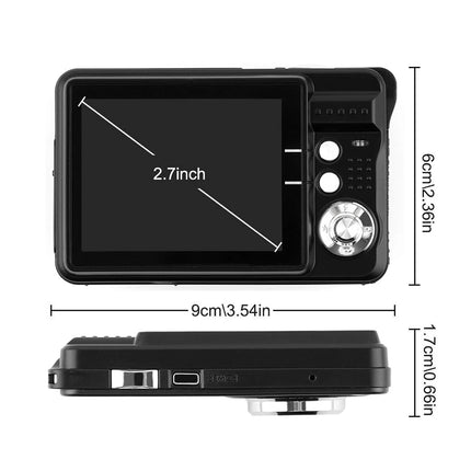 HD Mini Digital Camera for Kids with LCD Screen