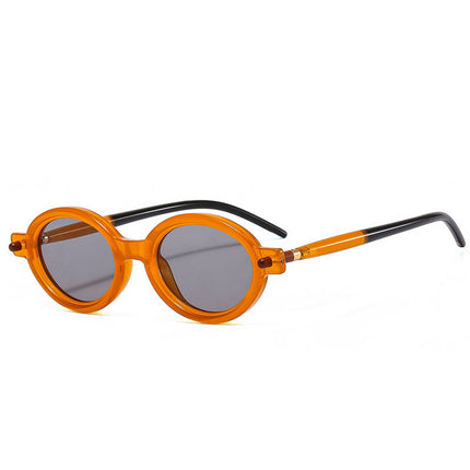 Lunettes de soleil ovales tendance pour hommes