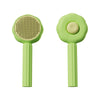 Green Flower-Shaped