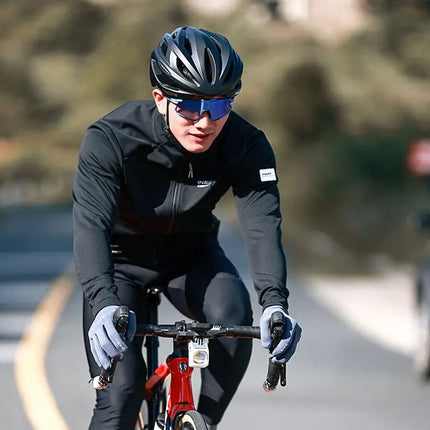 Chaqueta de ciclismo cortavientos para hombre