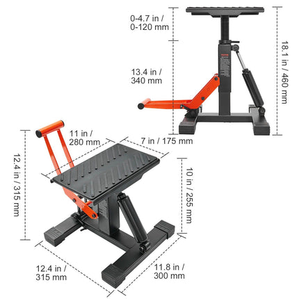 Hydraulic Dirt Bike Lift Stand - Wnkrs