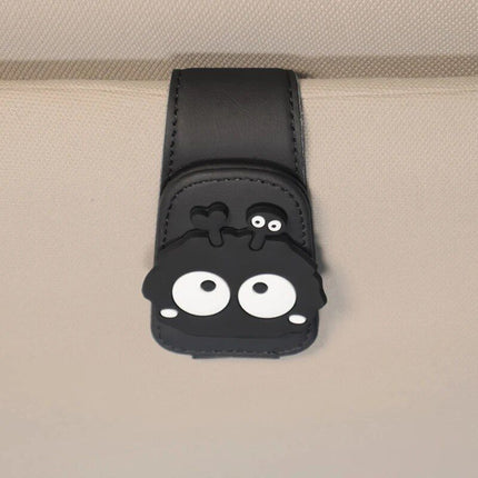 Universal Cartoon Car Visor Sunglasses Case & Clip - Wnkrs