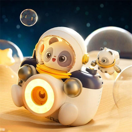 Astronaut-Themed Bubble Camera: Automatic Electric Bubble Blower for Kids - Wnkrs