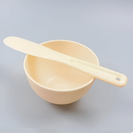 Ensemble de 2 bols et spatules pour mélange de masques faciaux en silicone