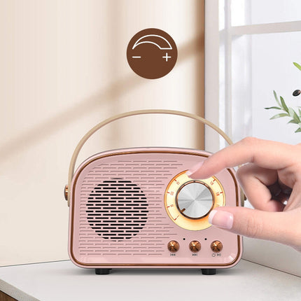 Portable Retro Bluetooth Speaker