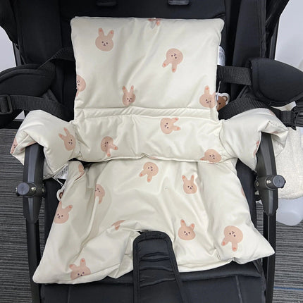 Portable Baby Dining Chair Cushion with Non-Slip Design and Animal Motifs - Wnkrs