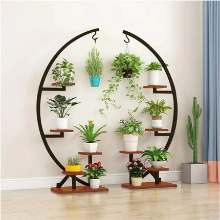 Half Moon Indoor Plant Stand - Wnkrs