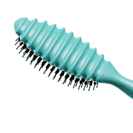 Brosse à cheveux démêlante en poils de sanglier pour définir les boucles