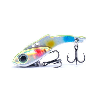 Leurres de pêche VIB Jig Bait en métal avec hameçon triple et nageur coulant