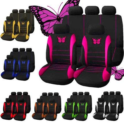 Universal Butterfly Car Seat Covers in 9 Vibrant Colors - Wnkrs