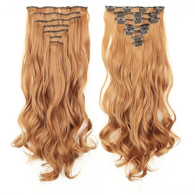 Long Wavy Ombre Clip-In Hair Extensions