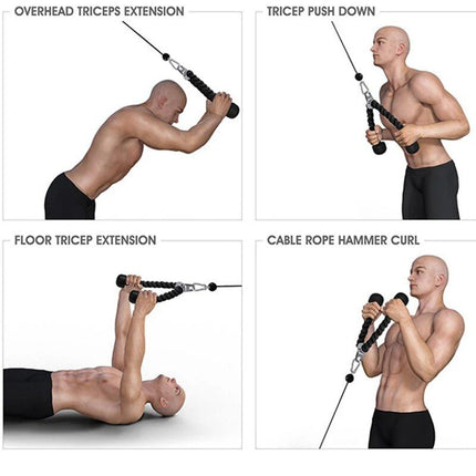 Multi-Purpose Tricep Rope - Wnkrs