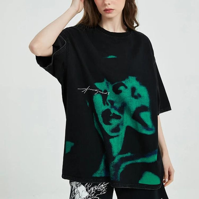T-shirt surdimensionné Soulmate Shadow Hip Hop
